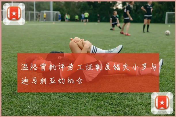 温格曾批评劳工证制度错失小罗与迪马利亚的机会